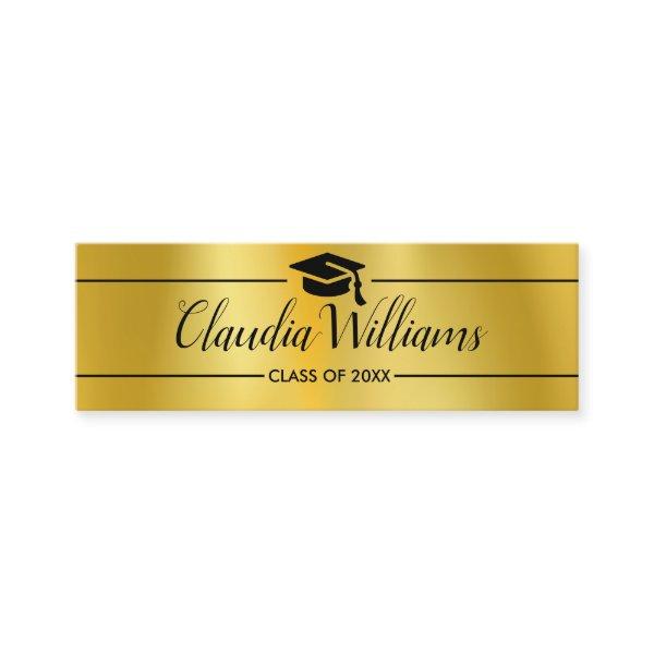 Graduation Name Card - Elegant Classic Insert Card