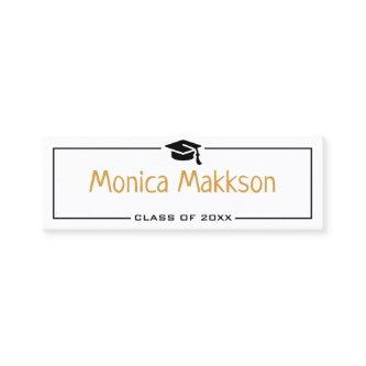 Graduation Name Card . Elegant Classic Insert Card