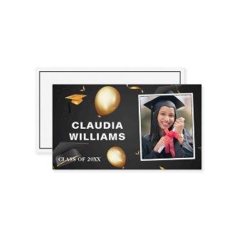 Graduation Name Card - Elegant  Insert Card