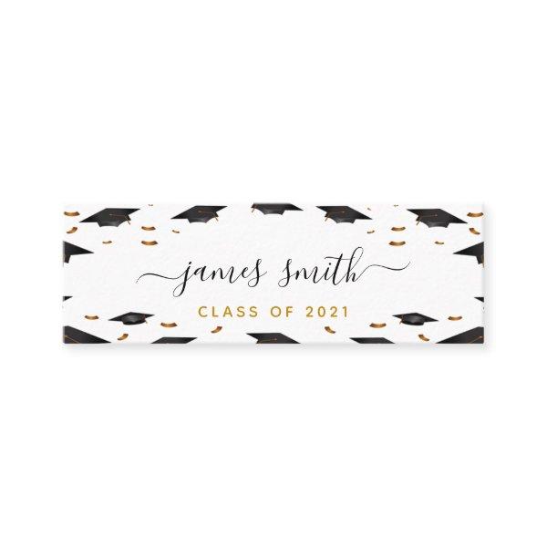 Graduation Name Card & Hand drawn class of 2021