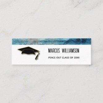 Graduation Name Card  Modern Insert Card