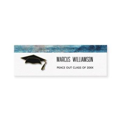 Graduation Name Card  Modern Insert Card