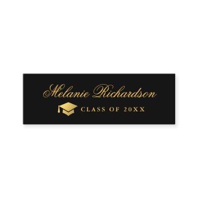 Graduation Networking Gold and Black Mini