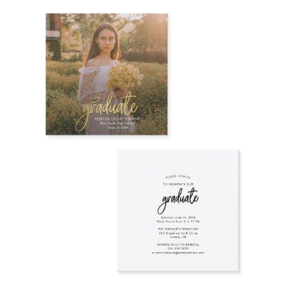 Graduation Photo Open House 2024 Grad Party Card