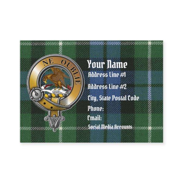 Graham Tartan & Badge