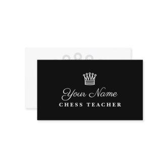 Grand master Chess teacher  template
