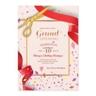 Grand Opening Event Invitation