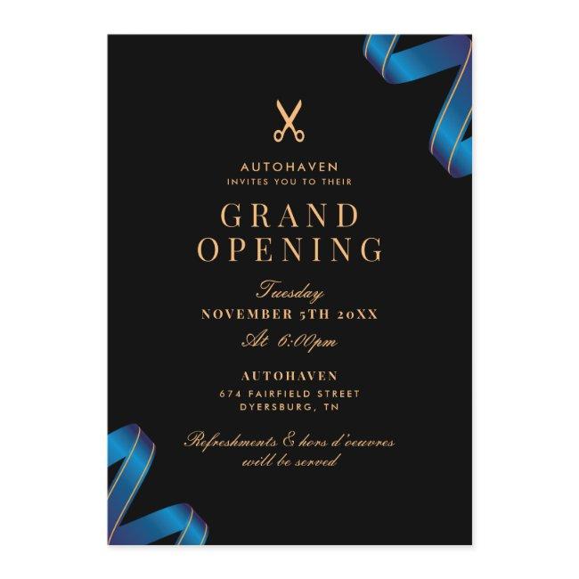 Grand Opening Ribbon Cutting Ceremony Invitation