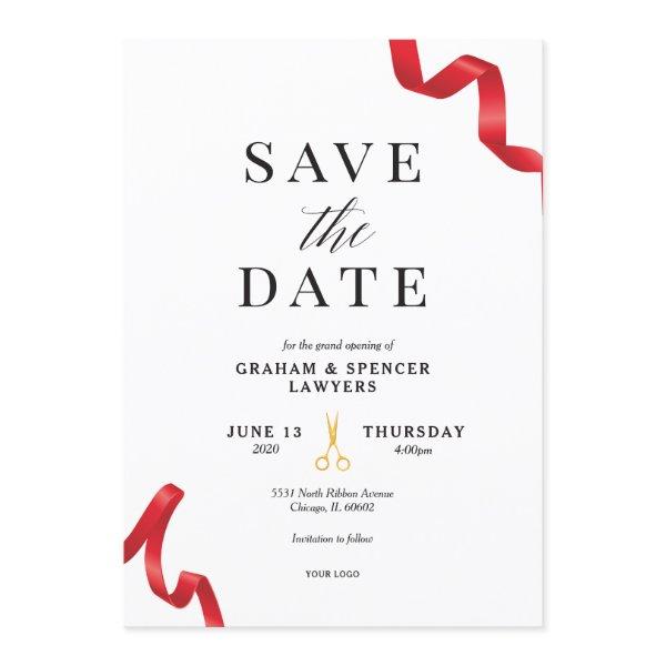 Grand Opening Save the Date Invitation
