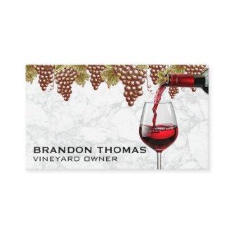 Grapes on Vines | Wine Pour