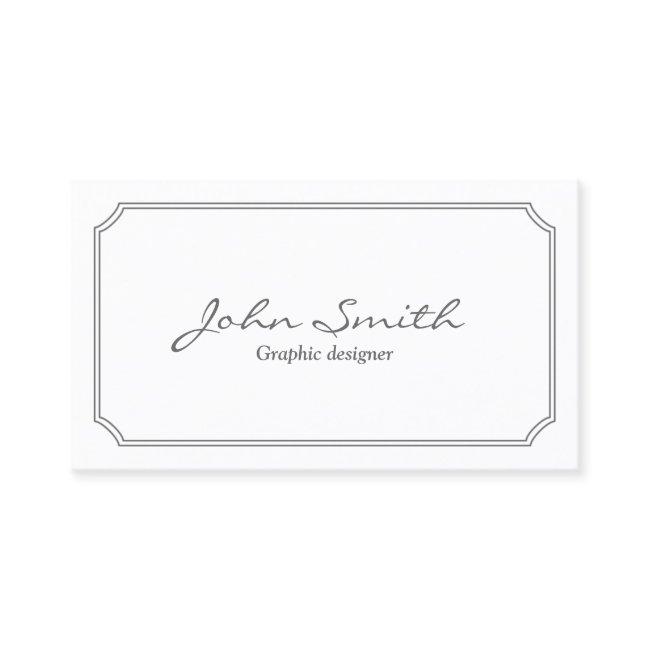 Graphic Design Classic Frame Plain