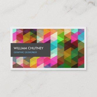 Graphic Designer Modern Colorful Abstract Pattern