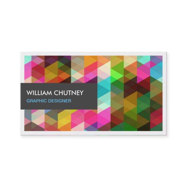 Graphic Designer Modern Colorful Abstract Pattern