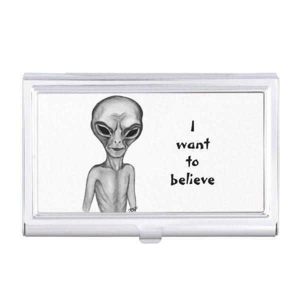 Gray Alien , I want to believe  Case