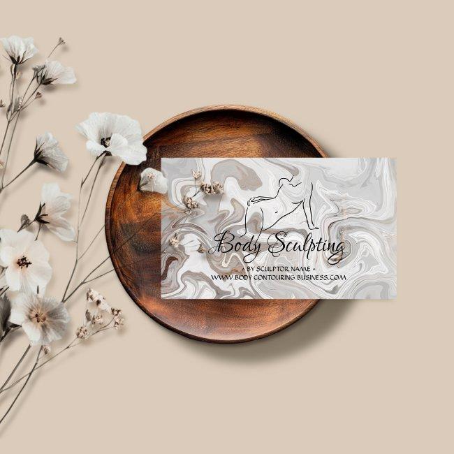 Gray Body sculpting contouring spa woman