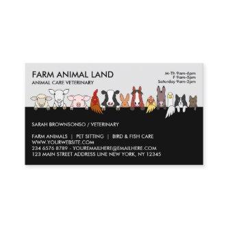 Gray Farm Animal Appointment Visit Veterinarian