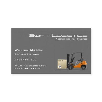 Gray Forklift Logisitcs Professional