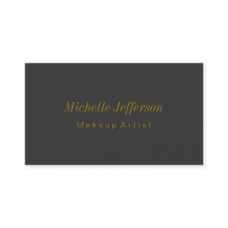 Gray Gold Color Professional Makeup Artist