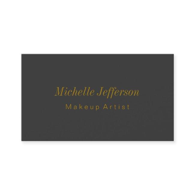 Gray Gold Color Professional Makeup Artist
