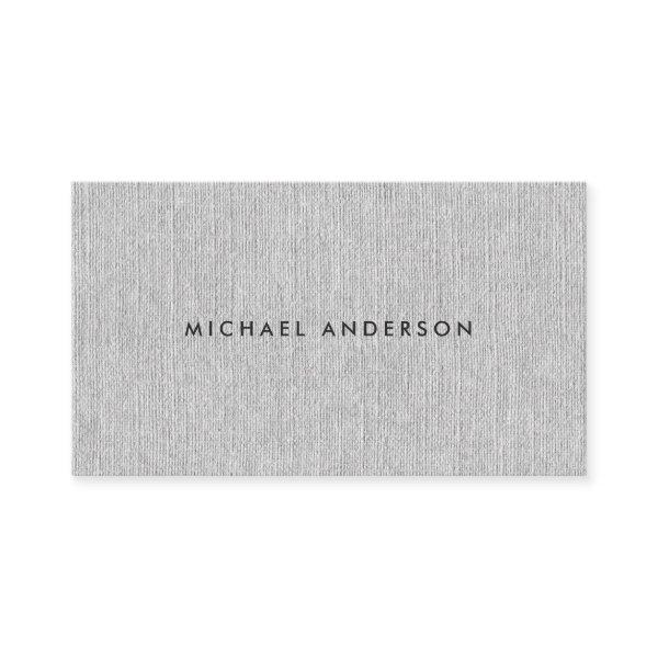 Gray linen  - printed texture