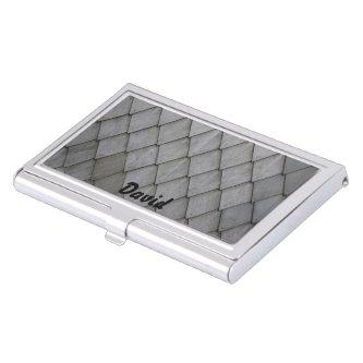 Gray slate tiles pattern  case