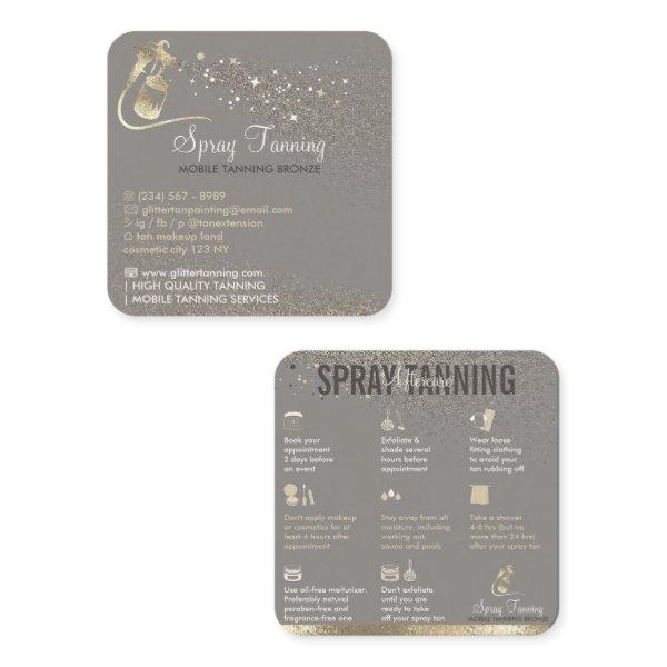 Gray Spray Tan Aftercare Instructions Tips Square