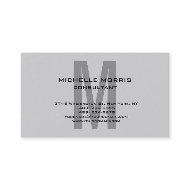Gray Unique Original Classical Monogram