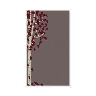 Gray Yellow Aspen Tree