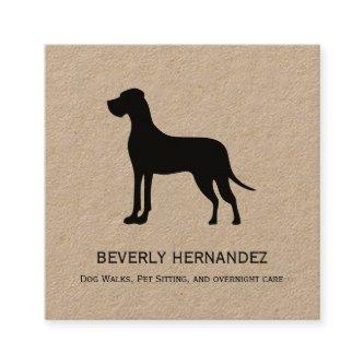Great Dane Dog Walker Trainer Puppy sitting KRAFT Square