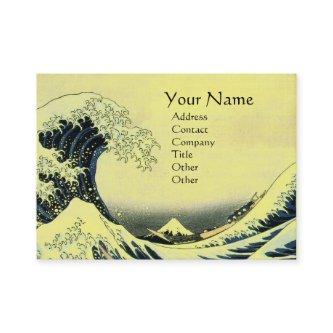 GREAT WAVE MONOGRAM Yellow