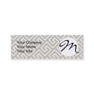 Greek Key Classic Square Swirl Pattern Mini