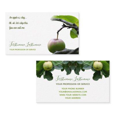 Green apple tree doctor´s office medical center