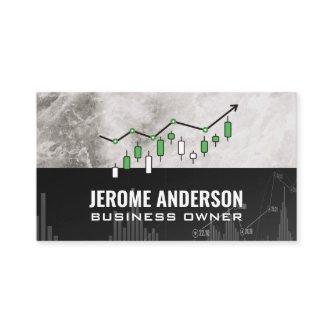 Green Candlestick Chart Graph | Finance