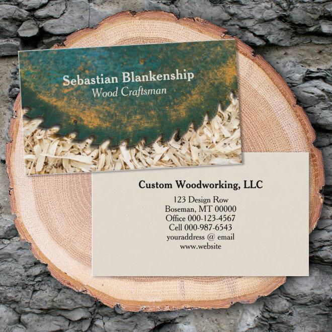 Green Circular Saw Sawdust Woodworking Craftsman