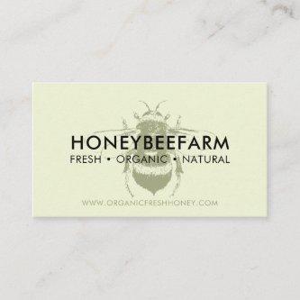Green Clean simple Bumble Bee Apiary Honey
