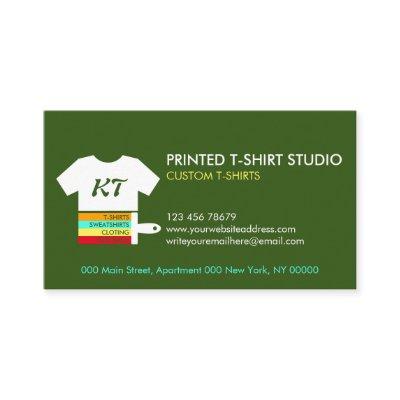 Green Custom TShirts Clothing