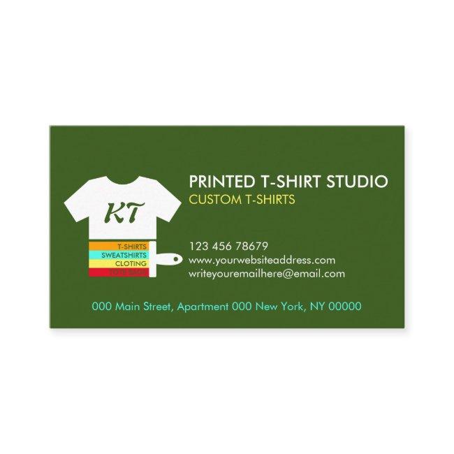 Green Custom TShirts Clothing