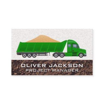 Green Dumb Truck | Soil