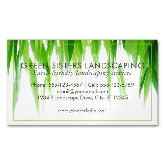 Green Earth Friendly Landscaping  Magnet