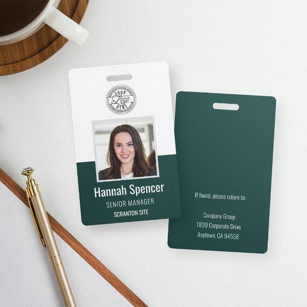 Green | Employee Photo ID Company Security Badge