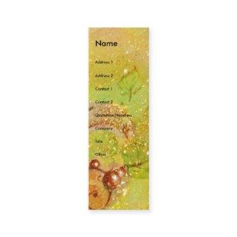 GREEN FAIRY WITH GOLD FLORAL SPARKLES IN MOONLIGHT MINI