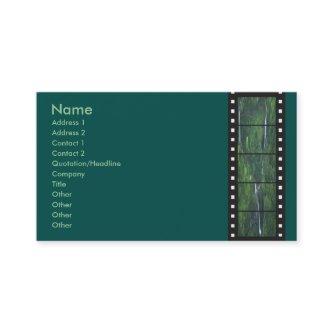 Green Forest Filmstrip Profile Card