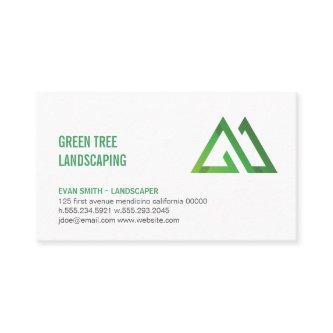 Green Geometric | Stylized Natural Logo