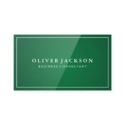 Green Gloss Background