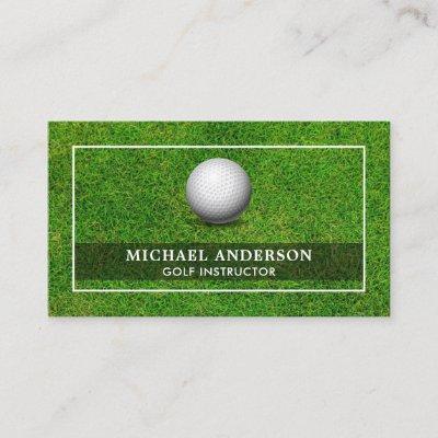 Green Golf Course Professional Golf Instructor