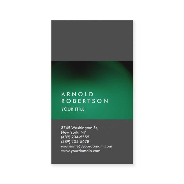 Green Gray Customize Professional