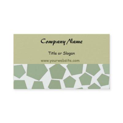 Green Hexagon Business Design