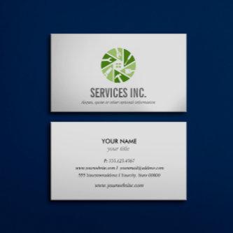 Green HOME Repairing services logo professional
