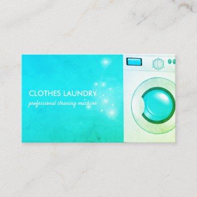 Green Laundry Cleaning Clothes Machine Hygienist