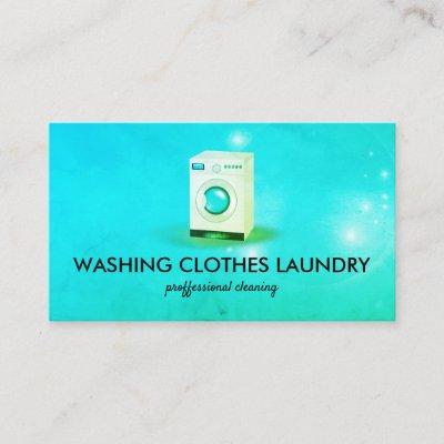 Green Laundry Cleaning Clothes Washing
